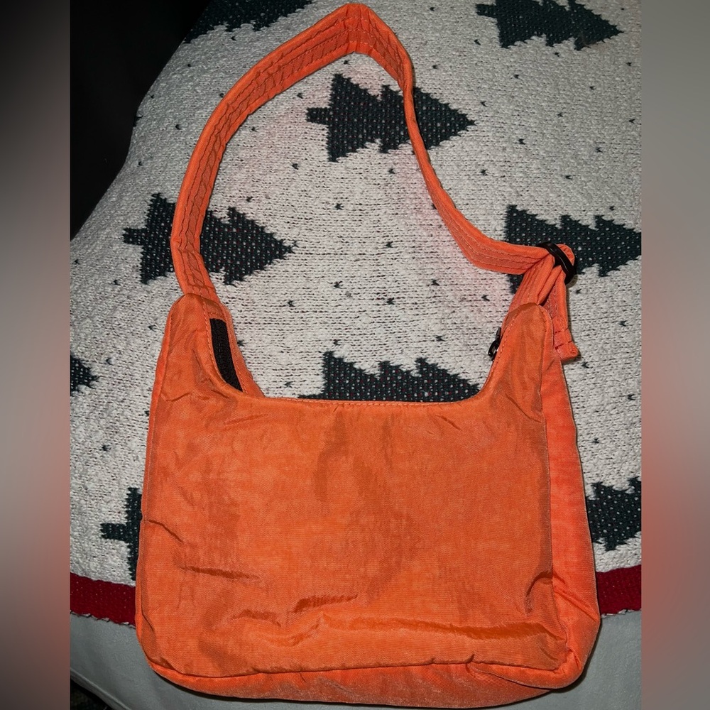 Baggu Mini Nylon Shoulder Bag in Nasturtium